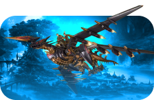 FFXIV Landerwaffe Mount (Gwiber)